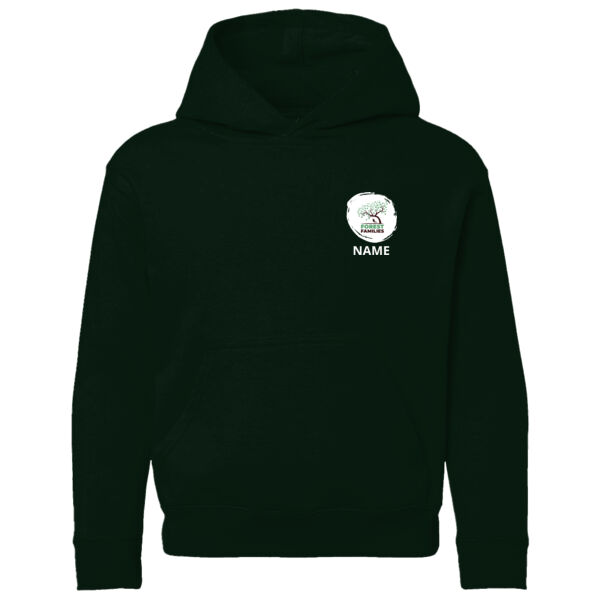 KIDS FOREST FAMILIES HOODIE WITH NAME Thumbnail