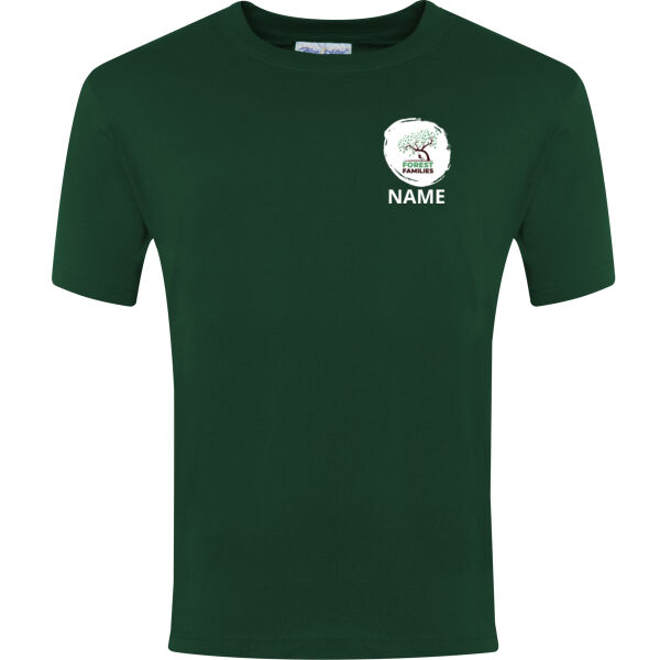 KIDS FOREST FAMILIES T-SHIRT WITH NAME  Thumbnail